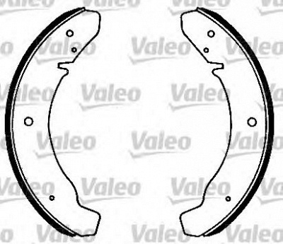VALEO 562407 -  Комплект тормозных колодок