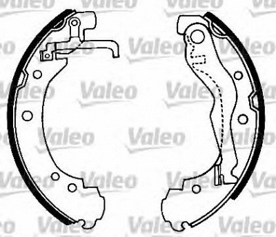 VALEO 562576 -  Комплект тормозных колодок