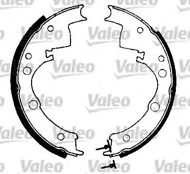 VALEO 562594 -  Комплект тормозных колодок