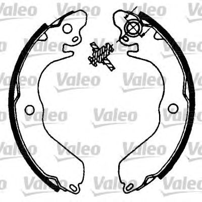 VALEO 562606 -  Комплект тормозных колодок
