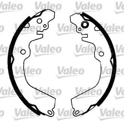 VALEO 562607 -  Комплект тормозных колодок