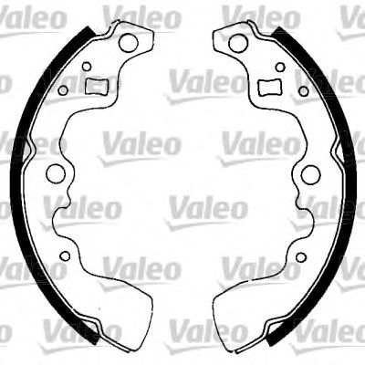 VALEO 562713 -  Комплект тормозных колодок