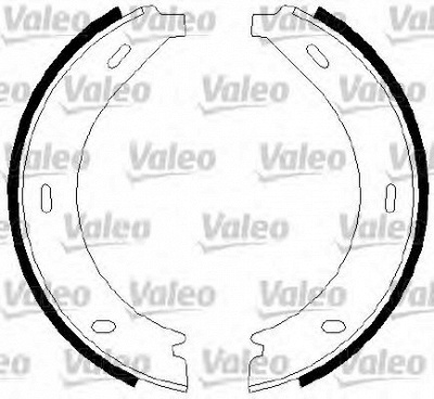 VALEO 562745 -  Комплект тормозных колодок, стояночная тормозная система