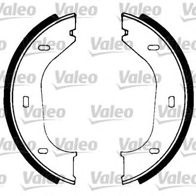 VALEO 562766 -  Комплект тормозных колодок, стояночная тормозная система