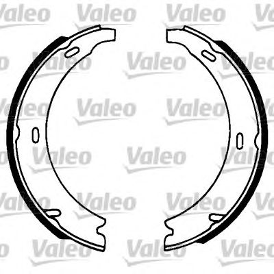 VALEO 562767 -  Комплект тормозных колодок, стояночная тормозная система