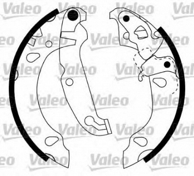 VALEO 562771 -  Комплект тормозных колодок