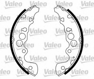 VALEO 562784 -  Комплект тормозных колодок