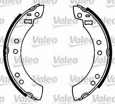 VALEO 562945 -  Комплект тормозных колодок