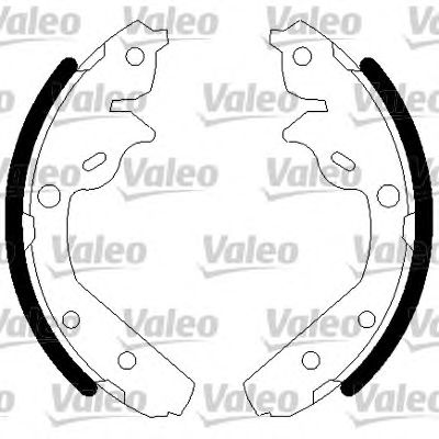 VALEO 564031 -  Комплект тормозных колодок