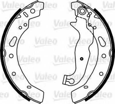 VALEO 564086 - Комплект тормозных колодок