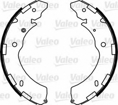 VALEO 564098 -  Комплект тормозных колодок