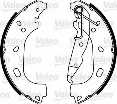VALEO 564103 -  Комплект тормозных колодок