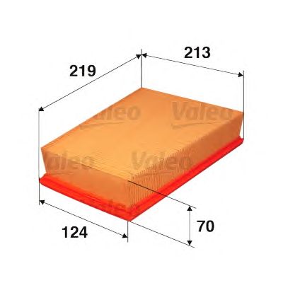 VALEO 585004 -  Воздушный фильтр