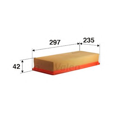 VALEO 585013 -  Воздушный фильтр