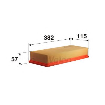 VALEO 585014 -  Воздушный фильтр