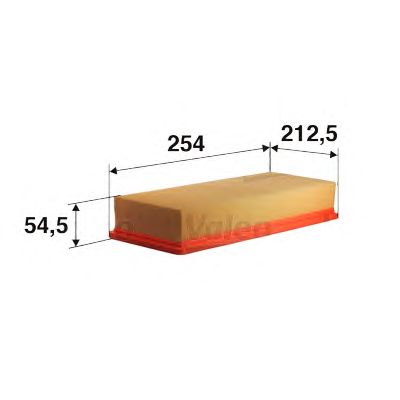 VALEO 585018 -  Воздушный фильтр