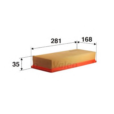VALEO 585020 -  Воздушный фильтр