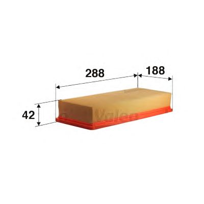 VALEO 585042 -  Воздушный фильтр