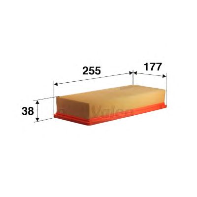 VALEO 585051 -  Воздушный фильтр