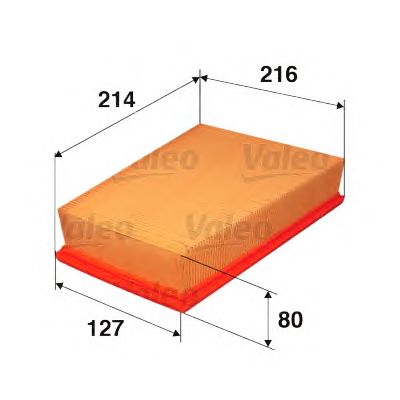 VALEO 585060 -  Воздушный фильтр