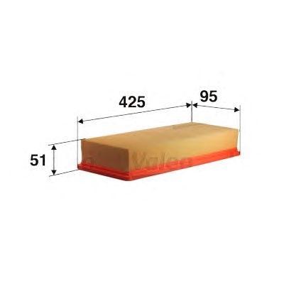 VALEO 585080 -  Воздушный фильтр
