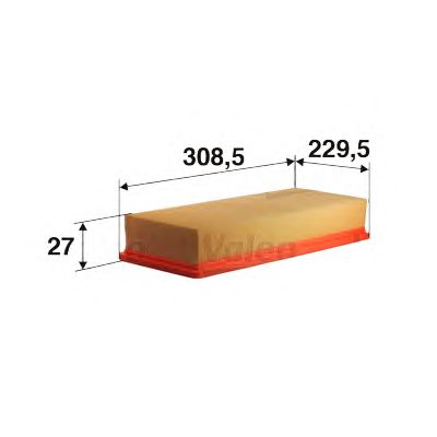 VALEO 585088 -  Воздушный фильтр