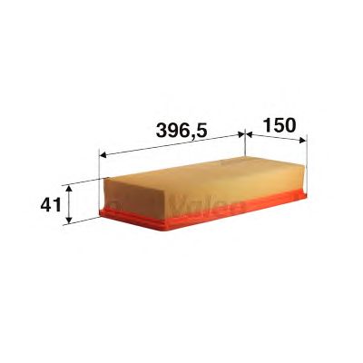 VALEO 585093 - Воздушный фильтр