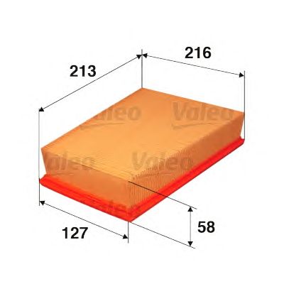 VALEO 585136 -  Воздушный фильтр