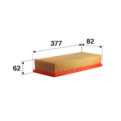 VALEO 585180 -  Воздушный фильтр