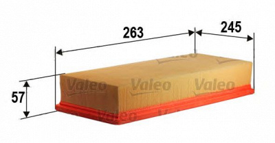 VALEO 585207 -  Фильтр воздушный