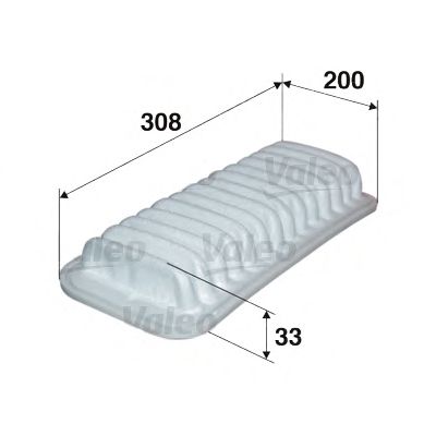 VALEO 585214 -  Воздушный фильтр