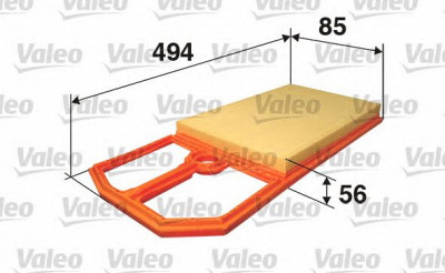 VALEO 585247 -  Воздушный фильтр