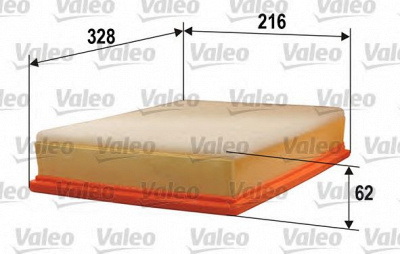 VALEO 585320 -  ФИЛЬТР ВОЗДУШНЫЙ VOLVO