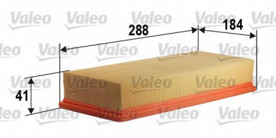 VALEO 585342 -  Воздушный фильтр