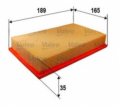 VALEO 585367 - Воздушный фильтр