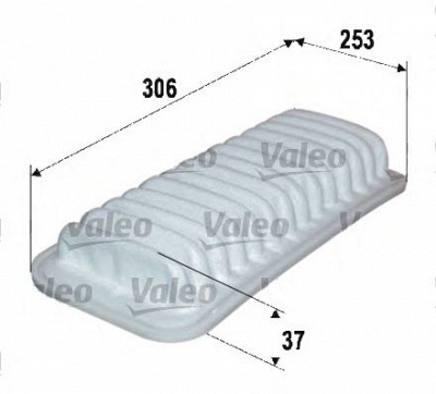 VALEO 585386 - Воздушный фильтр