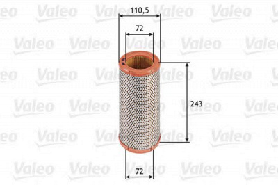 VALEO 585612 -  Воздушный фильтр
