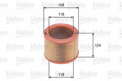 VALEO 585621 -  Воздушный фильтр