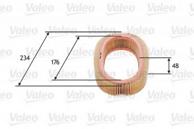 VALEO 585671 -  Воздушный фильтр