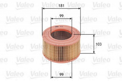 VALEO 585708 -  Воздушный фильтр