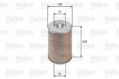 VALEO 585712 -  Воздушный фильтр
