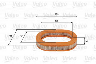 VALEO 585723 - Воздушный фильтр