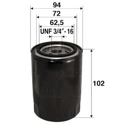 VALEO 586066 -  Масляный фильтр