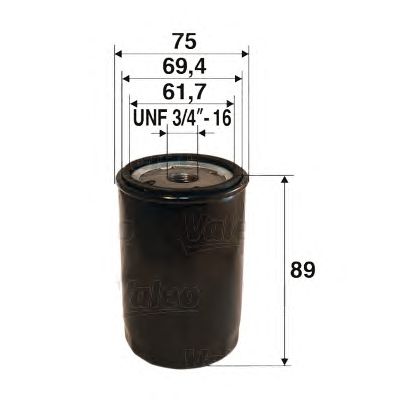 VALEO 586083 -  Масляный фильтр