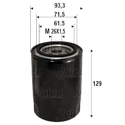 VALEO 586095 -  Фильтр масляный