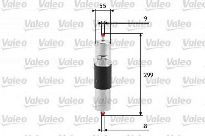 VALEO 587014 -  Топливный фильтр