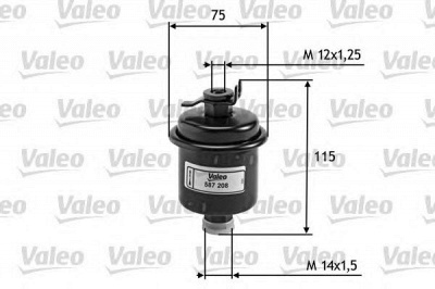 VALEO 587208 -  Топливный фильтр
