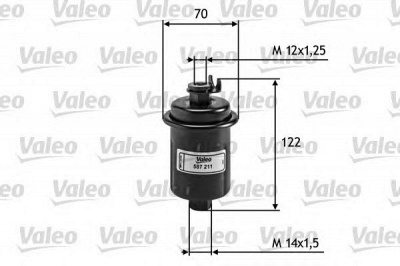 VALEO 587211 -  Фильтр топливный