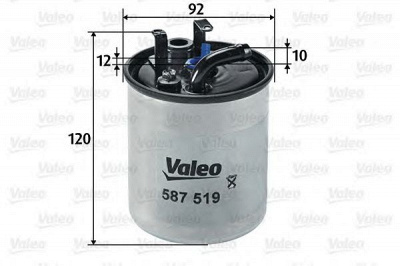 VALEO 587519 -  Топливный фильтр