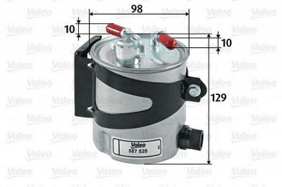 VALEO 587528 -  Топливный фильтр